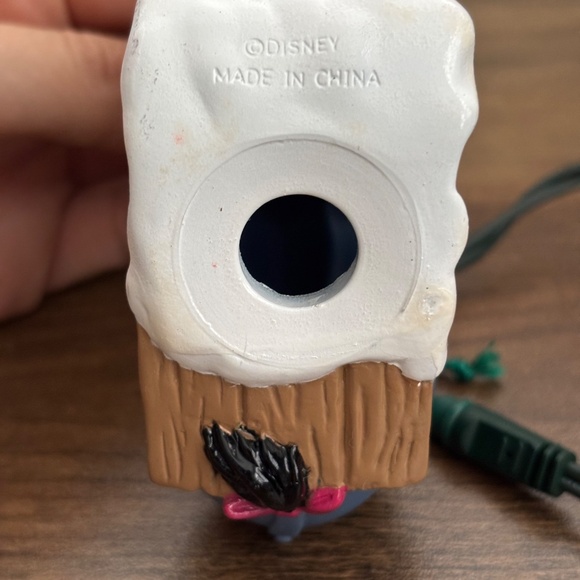 VINTAGE Disney Winnie The Pooh EEYORE On SLED Figure Christmas Ornament Light Up - Picture 9 of 10